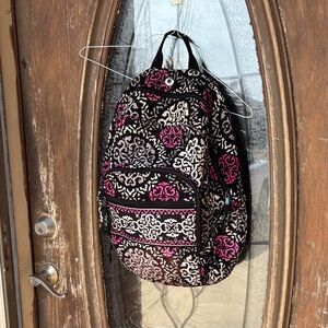 Vera Bradley Canterbury Magenta Campus Backpack!